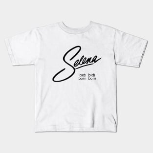 Selena Quintanilla bidi bidi bom bom Kids T-Shirt